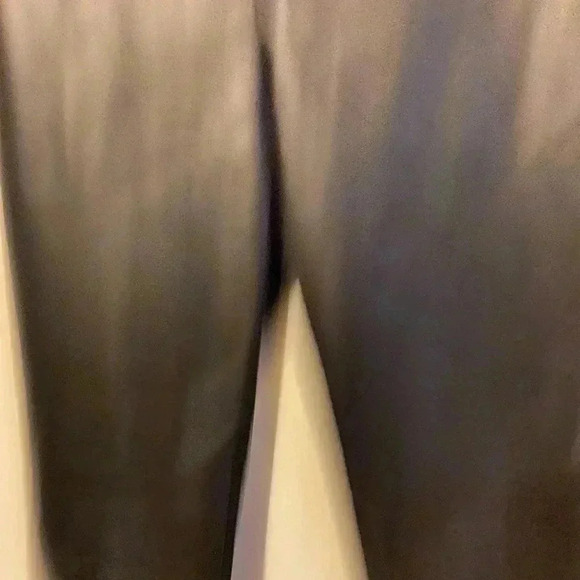 Saks Fifth Avenue 9/15 Exclusive Faux Leather & Ponte Knit Pants - Picture 8 of 8